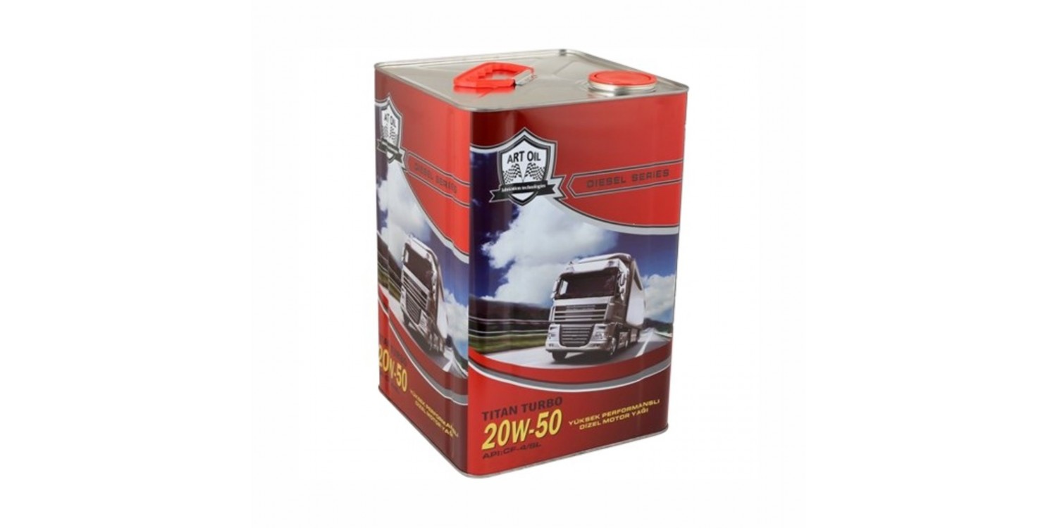 ARTOIL TITAN 20W50 (14 KG) MOTOR YAĞI